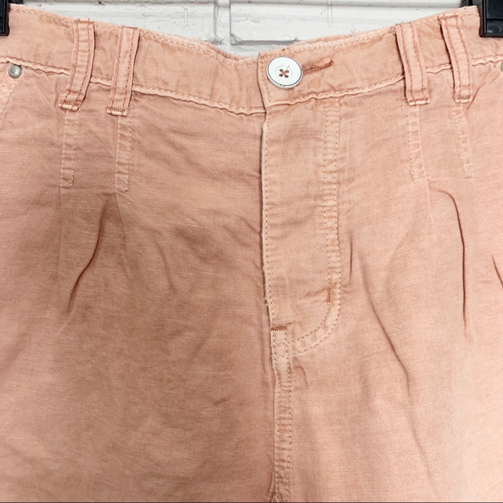 Free People Women’s Utility Braided Rose Shorts - Picture 4 of 16